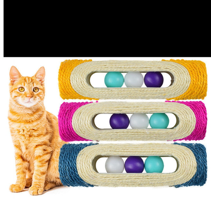 Elevate Your Cat's Playtime with the Long Sisal Pet Scratching Drum Toy